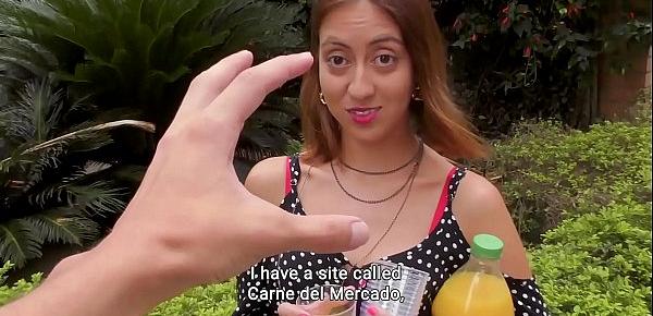  MAMACITAZ - Karol Higuita Alex Moreno - Naughty Latina Goes Wild With A Guy That She Just Met At The Market